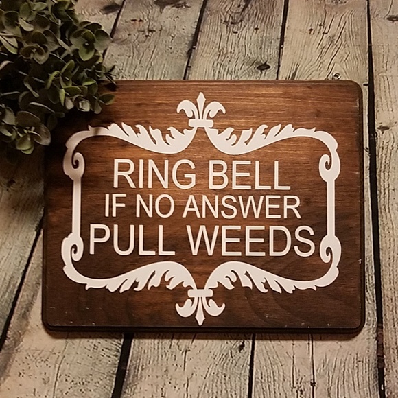 Sisters Designs Other - 💥Best Seller Wooden Sign Ring Bell